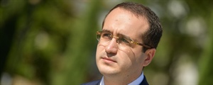 Министр юстиции Алан Джиоев поздравил абхазского коллегу Анри Барциц с Днем рождения 