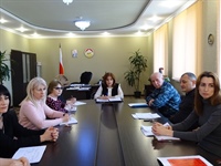 Еженедельное совещание в Министерстве юстиции РЮО прошло под руководством министра Залины Лалиевой.