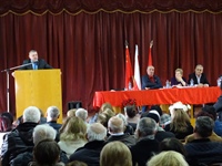 Сотрудники Минюста посетили внеочередной съезд Коммунистической партии Республики Южная Осетия