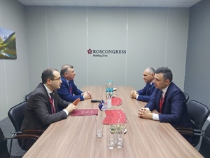 Встреча с Министром юстиции Республики Абхазия Анри Барциц 