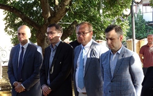 Министр юстиции Олег Гаглоев принял участие в мероприятии по случаю Международного дня лиц, пропавших без вести